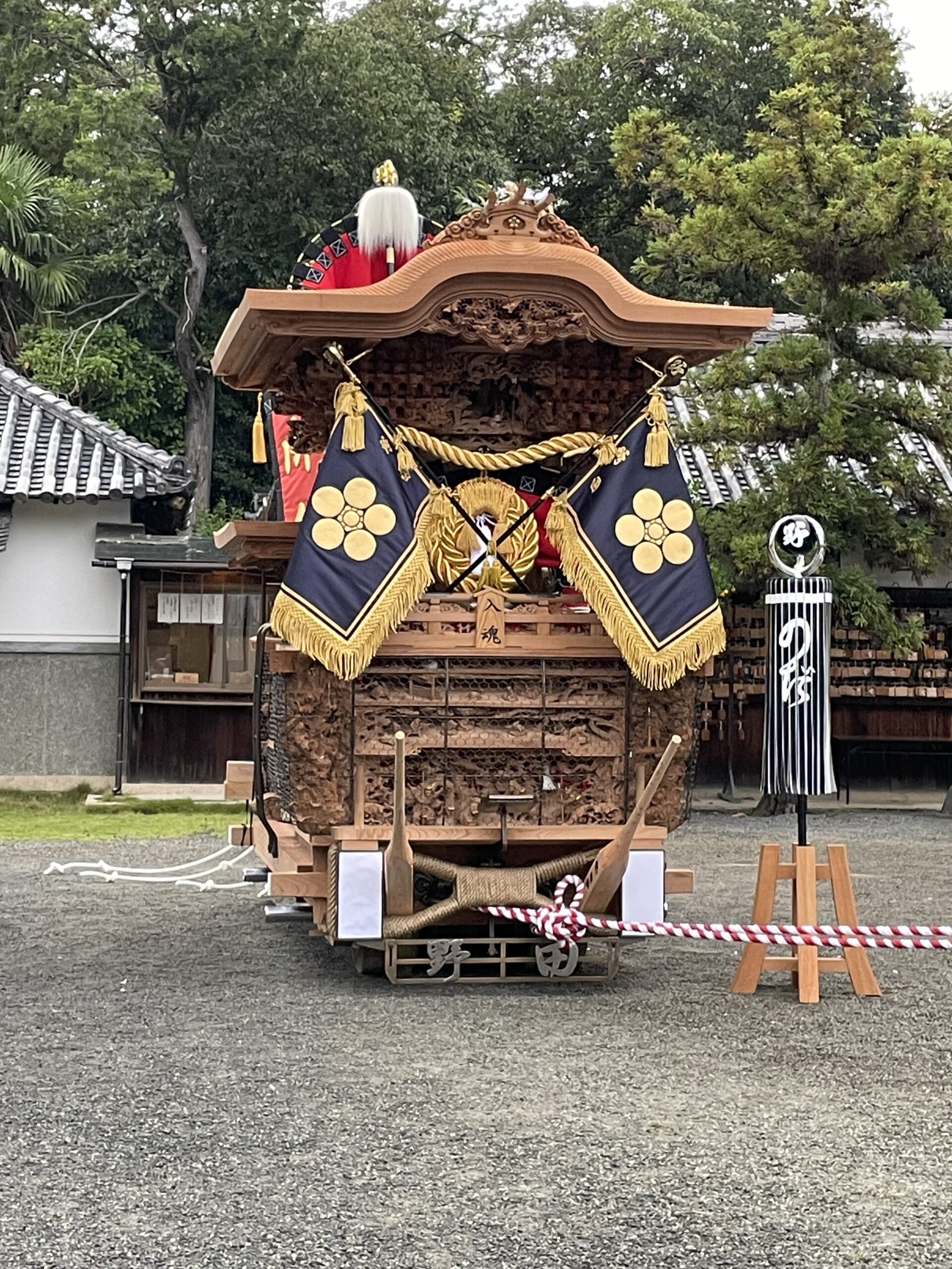 令和6年度だんじり曳行コース予定表